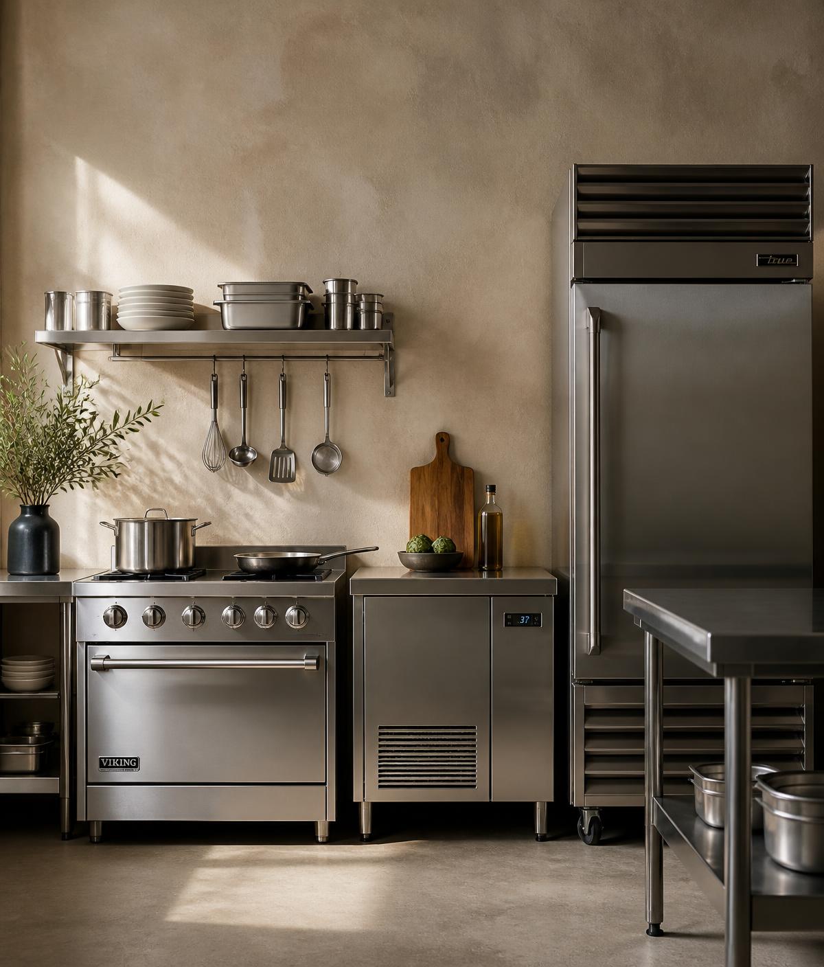 Professional kitchen and restaurant equipment
